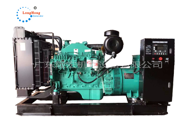 100KW康明斯柴油发动机组 125KVA开架型发电机 QSB5.9-G3 电控