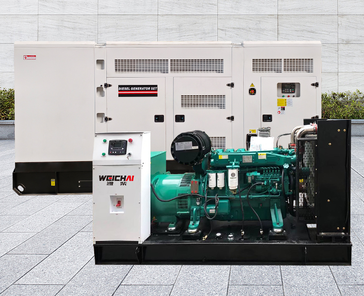 300KW潍柴动力柴油发电机组 WEICHAI power WP12D353E200