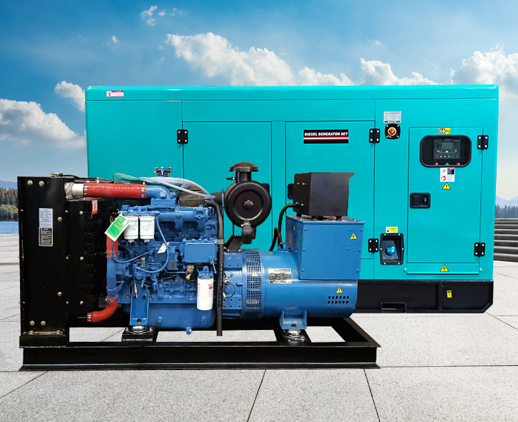 80KW/100KVA广西玉柴动力低噪音型柴油发电机组 发电机无刷