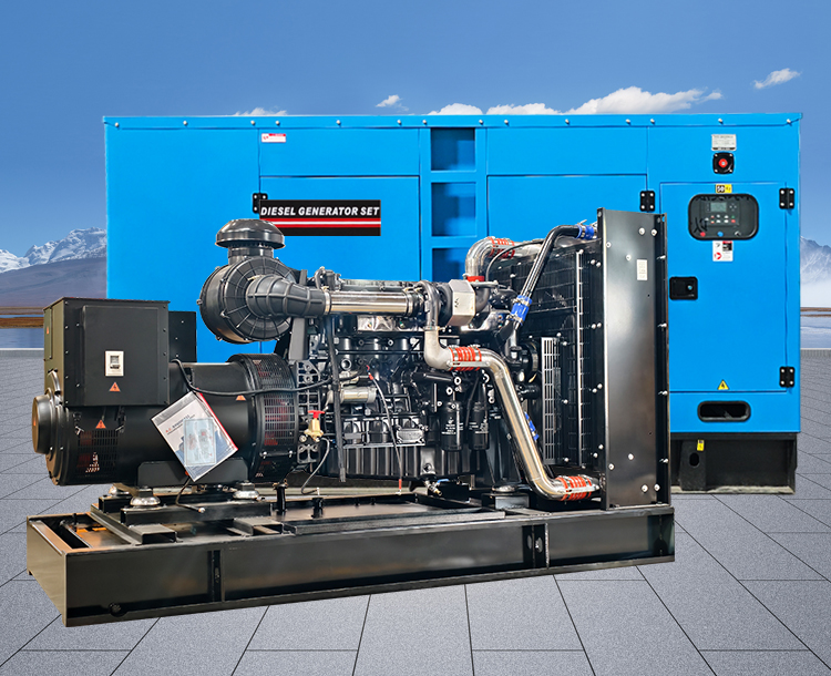 400KW上柴股份发电机组，SC25G690D2发动机，12缸设计动力充沛
