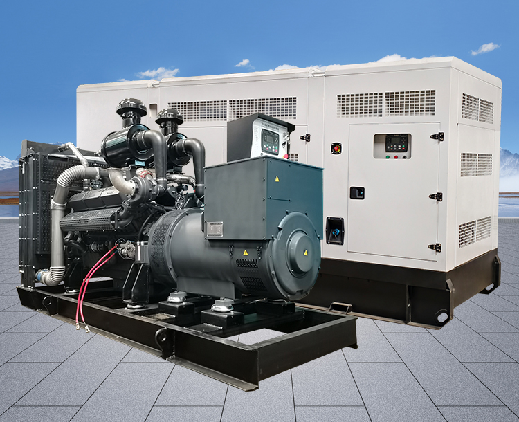 450KW上柴股份柴油发电机组，SC27G755D2发动机，直供高层建筑及矿区