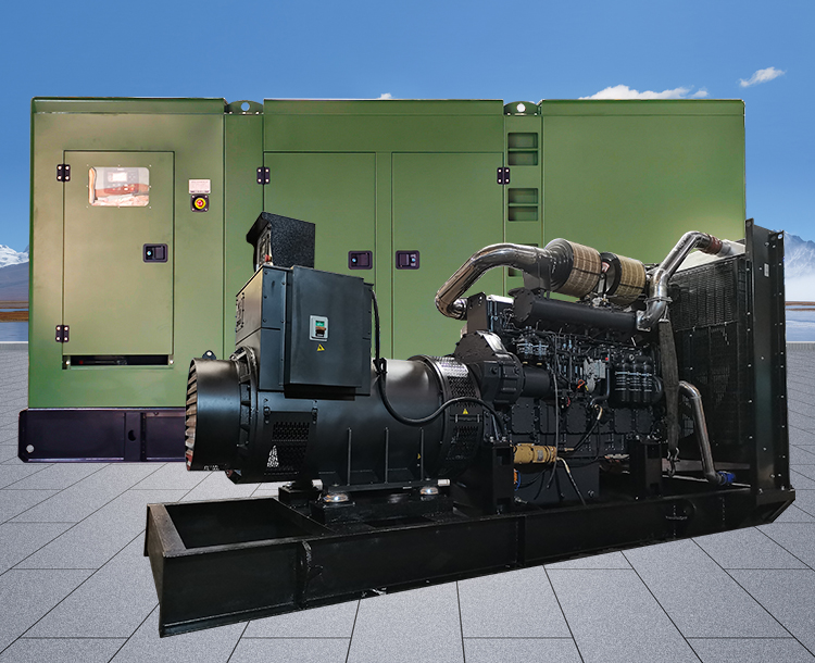 750KW上柴股份低油耗柴油发电机组，适合长时运行 ﻿ ﻿