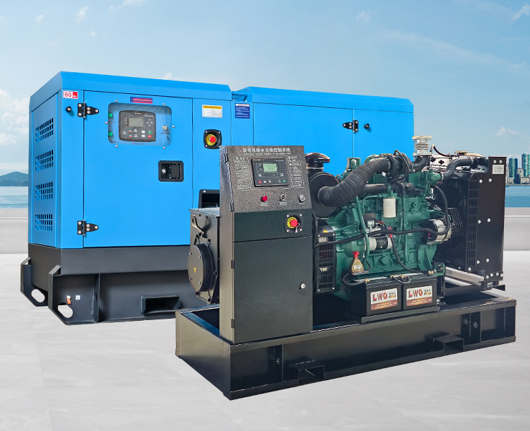 40KW50KVA一汽锡柴发电机组，4DX22-65D解放动力，农业应用经济之选