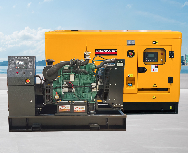 60KW/75KVA一汽解放柴油发电机组，4110/125Z-09D发动机，小型工厂稳健性能