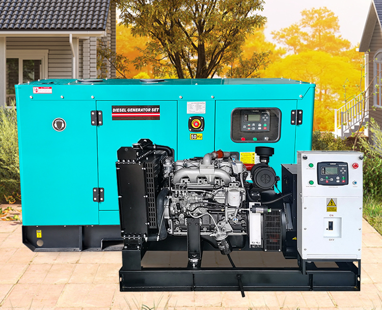 云内动力30KW静音型柴油发电机组，低噪音运行，适用于医院及办公楼宇 ﻿