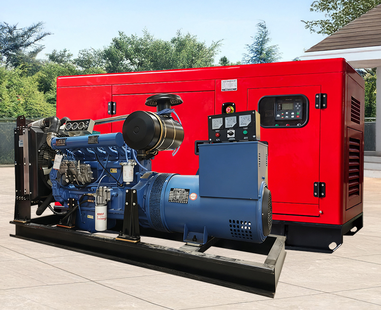潍坊120KW/150KVA柴油发电机组，R6105IZLD发动机，配套斯坦福/马拉松发电机