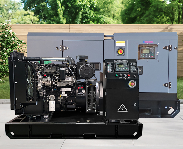 珀金斯12KW/15KVA柴油发电机组，403A-15G2发动机，体积小巧安装灵活