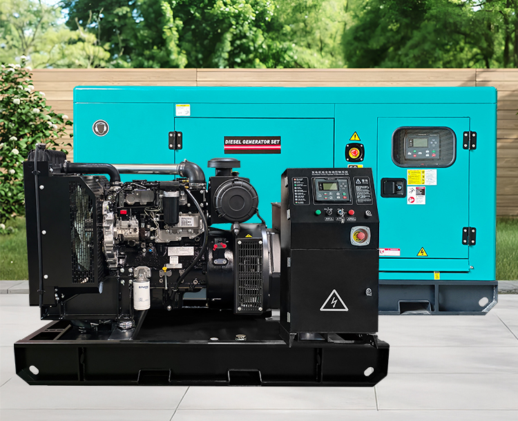 珀金斯80KW/100KVA柴油发电机组，1104C-44TAG2发动机，4缸4.4L排量性能稳定