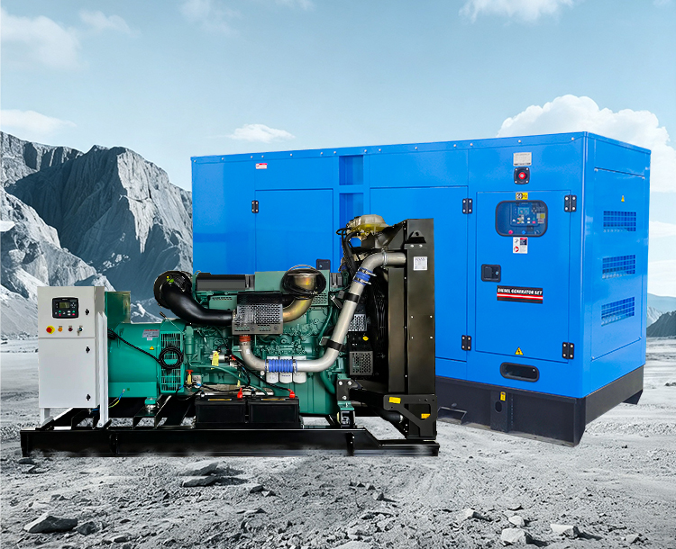 沃尔沃160KW/200KVA柴油发电机组，TAD840GE-D发动机，工厂车间理想备用电源