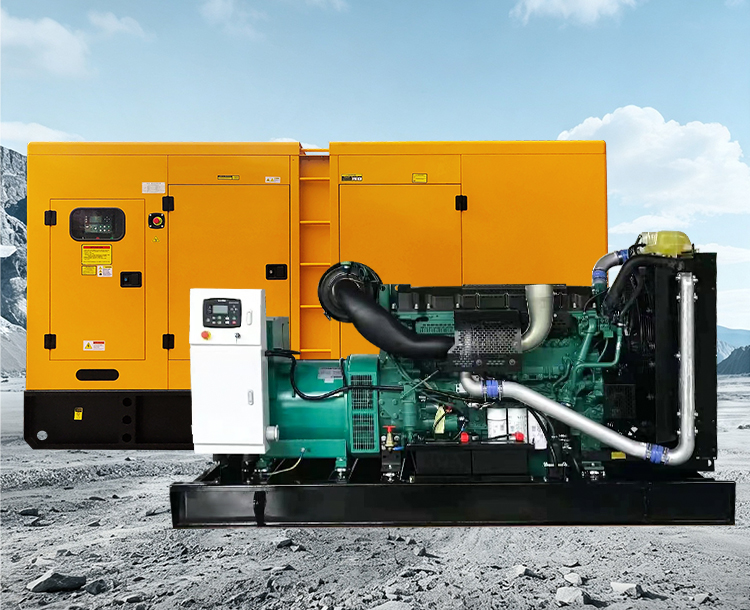 沃尔沃280KW/350KVA柴油发电机组，TAD1342GE-B动力，大型商场备用电源