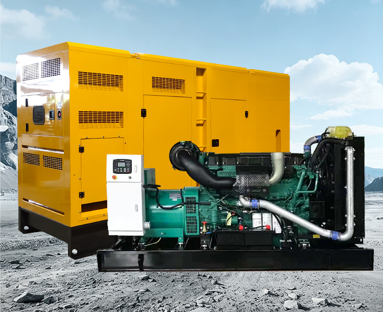 沃尔沃360KW/450kva柴油发电机组，TAD1345GE-B发动机，功率强劲运行稳定