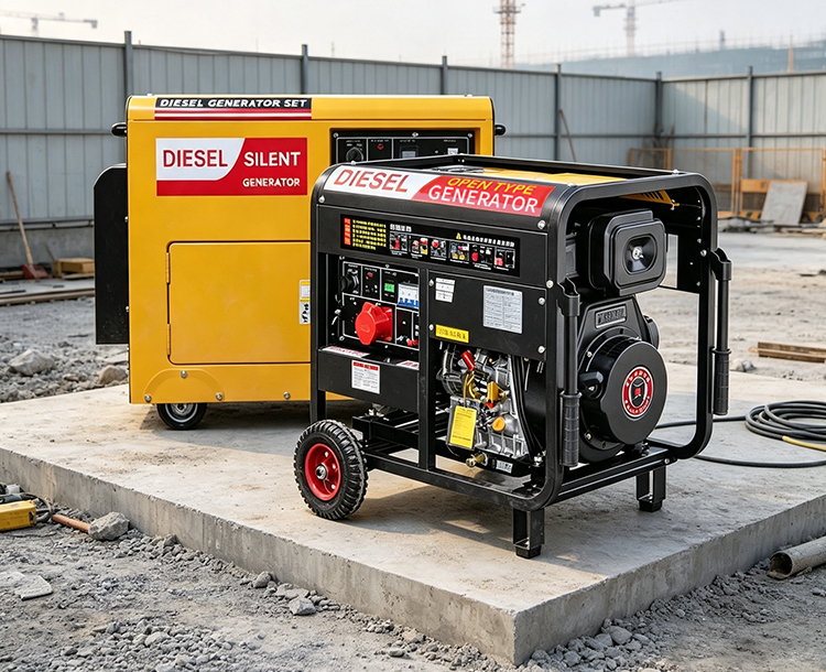 小型发电机5KW风冷柴油发电机组 工地及小型加工厂适用