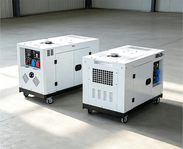 10KW风冷柴油发电机组 结构维护简便 家用或中小型企业主用电源