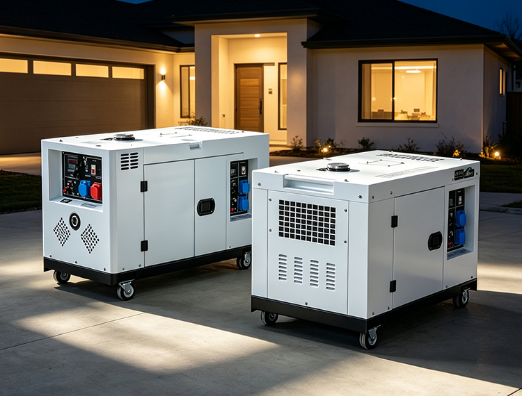 12KW15KVA小型柴油发电机组 功率强劲运行稳定 工地及商场应急备用
