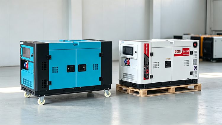 广东发电机12KW风冷柴油发电机组 V型双缸 移动便捷 工地及户外作业备用电源