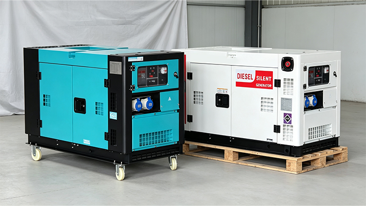佛山发电机15KW静音风冷柴油发电机组 220V/380V双电压输出 商铺及住宅小区应急备用